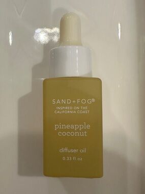 SAND+FOG Pineapple Coconut Diffuser Oil - Yellow Bottle